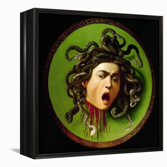 Medusa-Caravaggio-Framed Premier Image Canvas