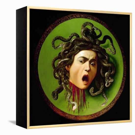 Medusa-Caravaggio-Framed Premier Image Canvas