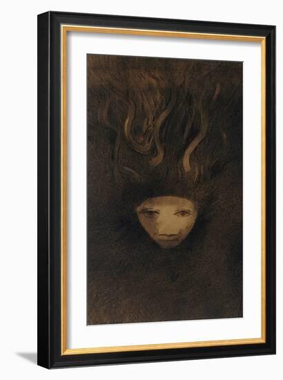 Meduse-Odilon Redon-Framed Giclee Print
