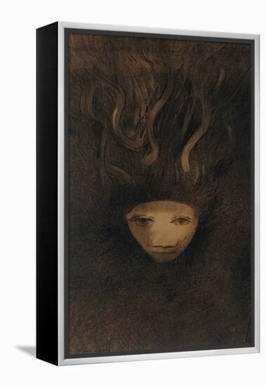 Meduse-Odilon Redon-Framed Premier Image Canvas