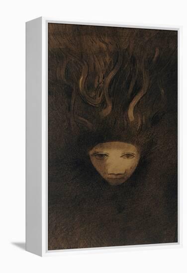 Meduse-Odilon Redon-Framed Premier Image Canvas