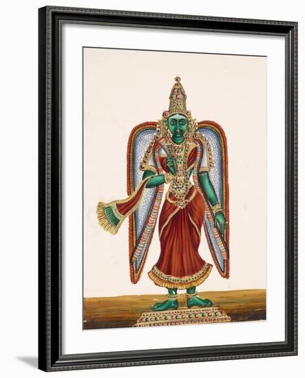 Meenakshi, Goddess of Madura, from Thanjavur, India-null-Framed Giclee Print