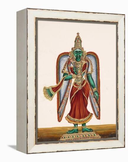 Meenakshi, Goddess of Madura, from Thanjavur, India-null-Framed Premier Image Canvas