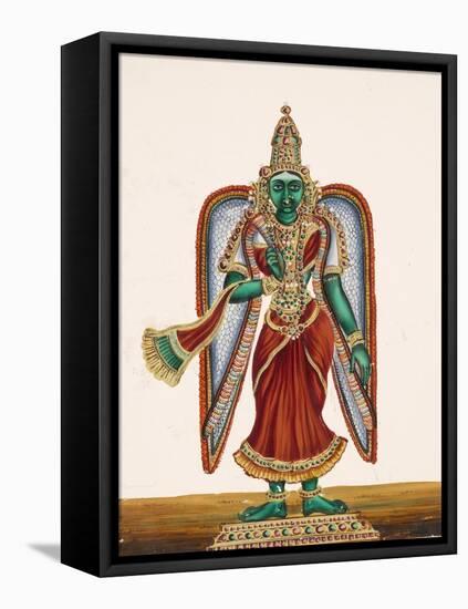 Meenakshi, Goddess of Madura, from Thanjavur, India-null-Framed Premier Image Canvas