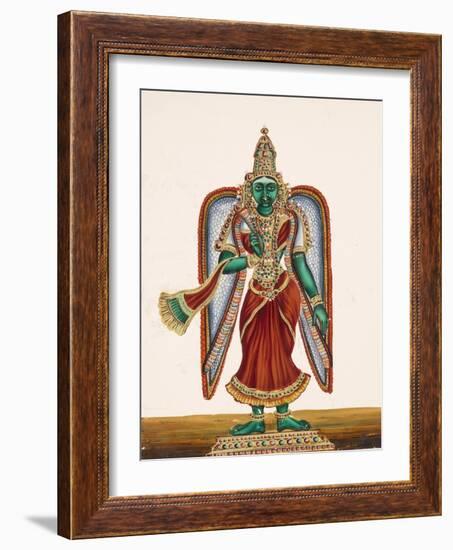 Meenakshi, Goddess of Madura, from Thanjavur, India-null-Framed Giclee Print
