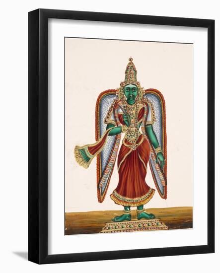 Meenakshi, Goddess of Madura, from Thanjavur, India-null-Framed Giclee Print