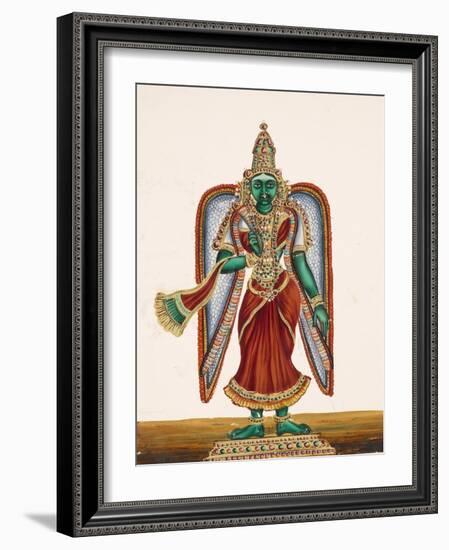 Meenakshi, Goddess of Madura, from Thanjavur, India-null-Framed Giclee Print