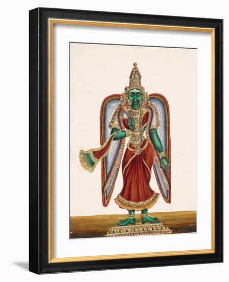 Meenakshi, Goddess of Madura, from Thanjavur, India-null-Framed Giclee Print