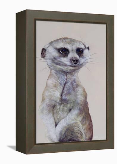 Meerkat 1, 2009-Odile Kidd-Framed Premier Image Canvas