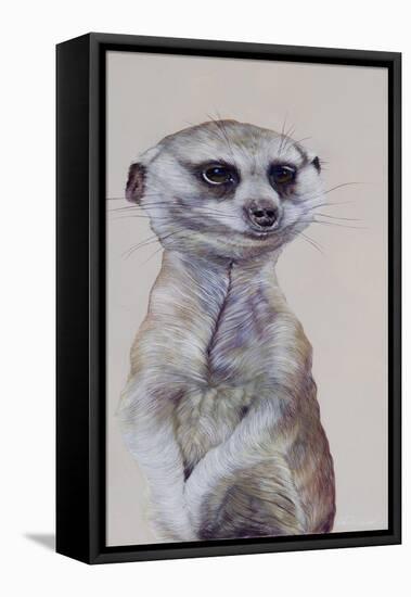 Meerkat 1, 2009-Odile Kidd-Framed Premier Image Canvas