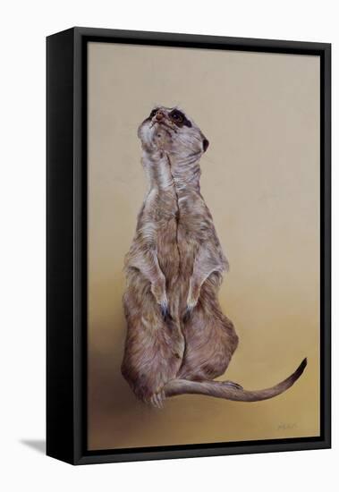 Meerkat 3, 2010-Odile Kidd-Framed Premier Image Canvas