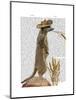 Meerkat Cowboy-Fab Funky-Mounted Art Print