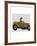 Meerkat in Hot Rod-Fab Funky-Framed Art Print