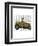 Meerkat in Hot Rod-Fab Funky-Framed Art Print