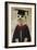 Meerkat in Mortar Board and Gown-null-Framed Photographic Print