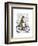 Meerkat on Bicycle-Fab Funky-Framed Art Print