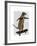 Meerkat on Skateboard-Fab Funky-Framed Art Print