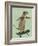 Meerkat on Skateboard-Fab Funky-Framed Art Print