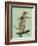 Meerkat on Skateboard-Fab Funky-Framed Art Print