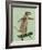 Meerkat on Skateboard-Fab Funky-Framed Art Print