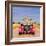 Meerkats in Car Waving-null-Framed Photographic Print