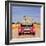 Meerkats in Car Waving-null-Framed Photographic Print