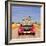 Meerkats in Car Waving-null-Framed Photographic Print