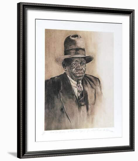 Meet Big Daddy, Without His Cigar-Theadius McCall-Framed Collectable Print