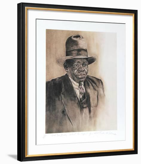 Meet Big Daddy, Without His Cigar-Theadius McCall-Framed Collectable Print