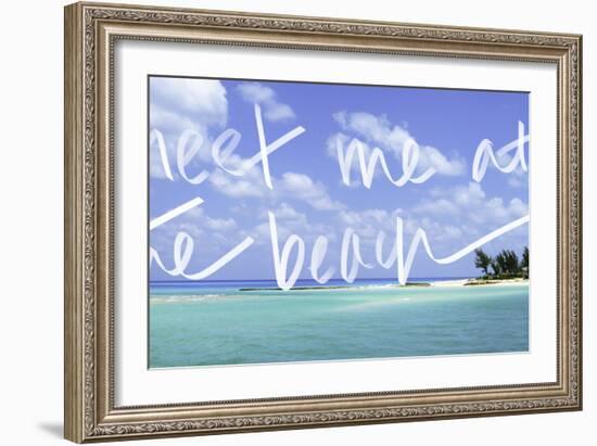 Meet me at the Beach-Susan Bryant-Framed Photographic Print