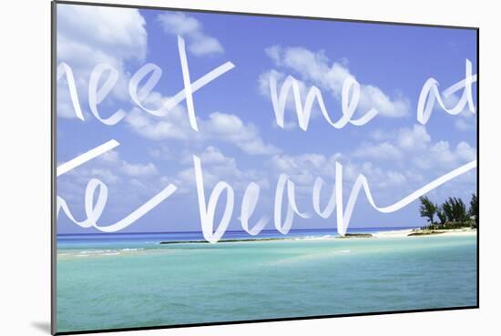 Meet me at the Beach-Susan Bryant-Mounted Photographic Print