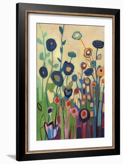 Meet Me In My Garden Dreams Pt. 1-Jennifer Lommers-Framed Art Print