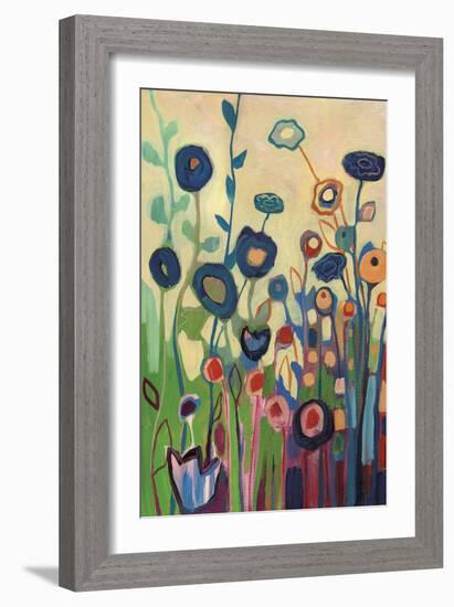 Meet Me In My Garden Dreams Pt. 1-Jennifer Lommers-Framed Art Print
