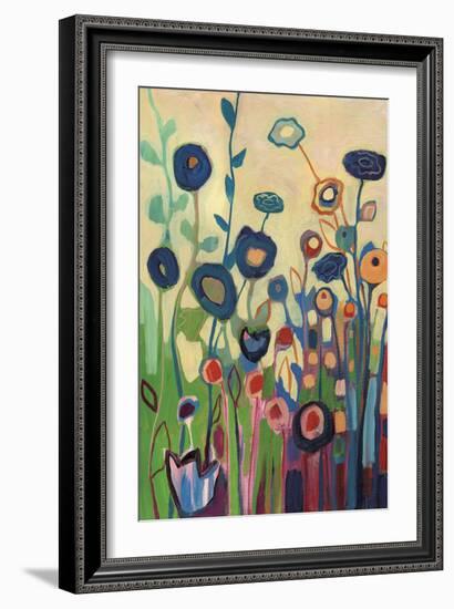 Meet Me In My Garden Dreams Pt. 1-Jennifer Lommers-Framed Art Print