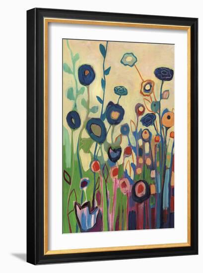 Meet Me In My Garden Dreams Pt. 1-Jennifer Lommers-Framed Art Print