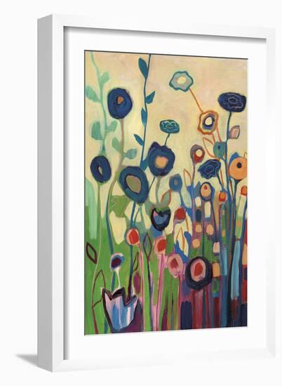 Meet Me In My Garden Dreams Pt. 1-Jennifer Lommers-Framed Art Print