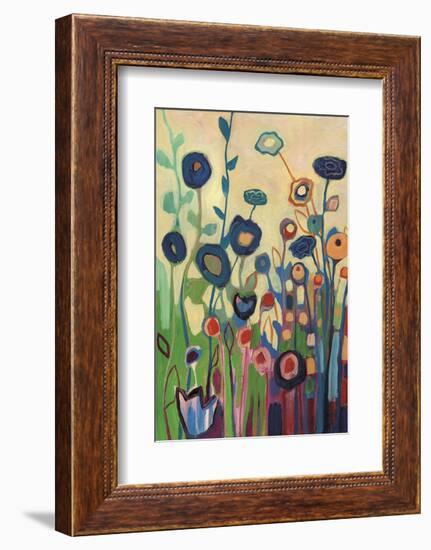 Meet Me In My Garden Dreams Pt. 1-Jennifer Lommers-Framed Art Print