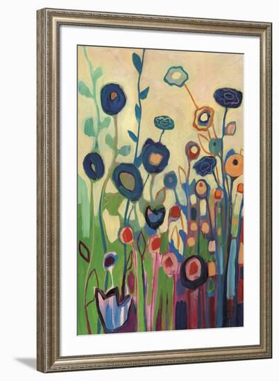 Meet Me In My Garden Dreams Pt. 1-Jennifer Lommers-Framed Art Print