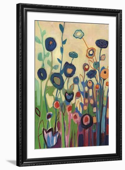 Meet Me In My Garden Dreams Pt. 1-Jennifer Lommers-Framed Art Print