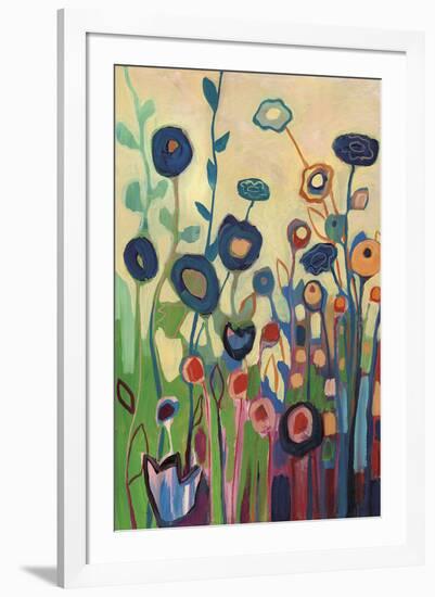 Meet Me In My Garden Dreams Pt. 1-Jennifer Lommers-Framed Art Print