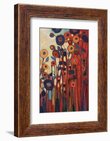 Meet Me In My Garden Dreams Pt. 2-Jennifer Lommers-Framed Art Print