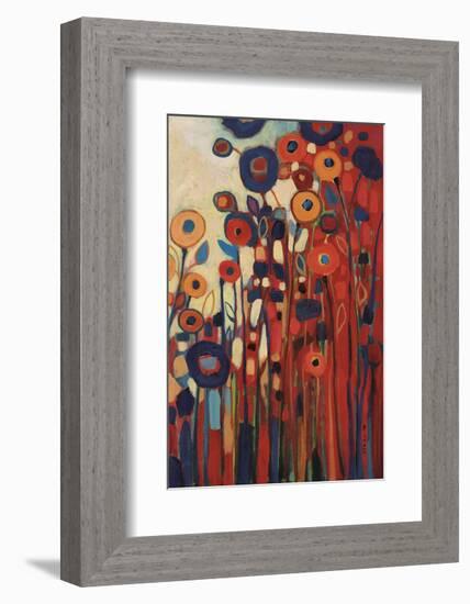 Meet Me In My Garden Dreams Pt. 2-Jennifer Lommers-Framed Art Print