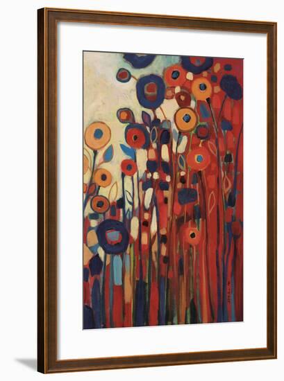 Meet Me In My Garden Dreams Pt. 2-Jennifer Lommers-Framed Art Print