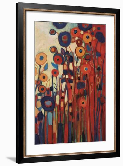 Meet Me In My Garden Dreams Pt. 2-Jennifer Lommers-Framed Art Print