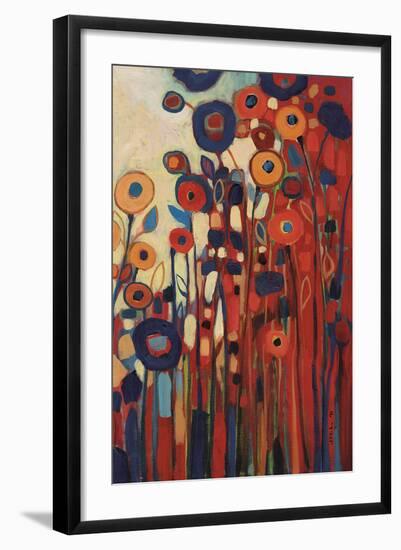 Meet Me In My Garden Dreams Pt. 2-Jennifer Lommers-Framed Art Print