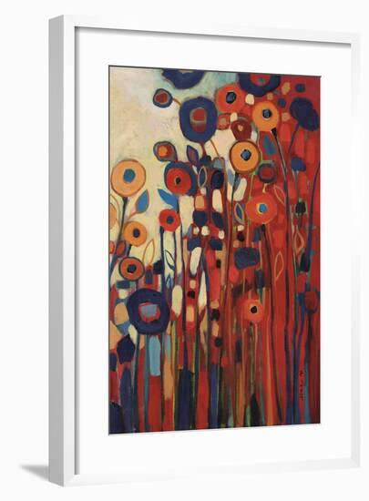 Meet Me In My Garden Dreams Pt. 2-Jennifer Lommers-Framed Art Print