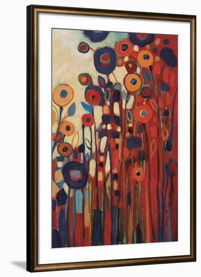 Meet Me In My Garden Dreams Pt. 2-Jennifer Lommers-Framed Art Print