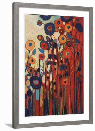 Meet Me In My Garden Dreams Pt. 2-Jennifer Lommers-Framed Art Print