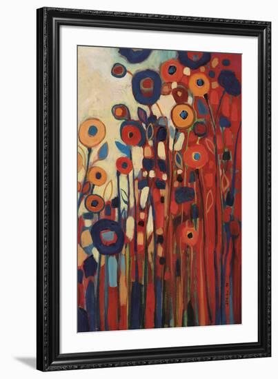 Meet Me In My Garden Dreams Pt. 2-Jennifer Lommers-Framed Art Print