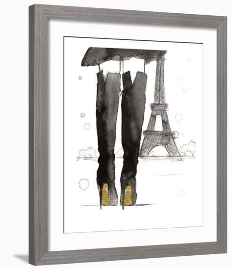 Meet me in Paris-Jessica Durrant-Framed Art Print